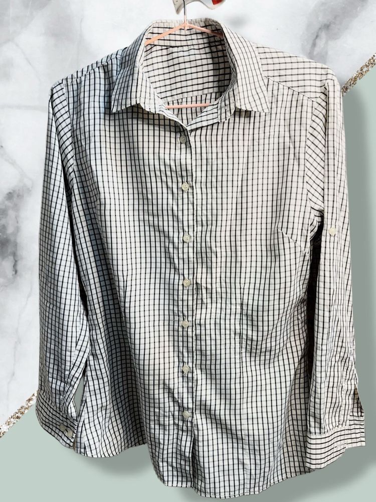 Checkered Tailored Shirt