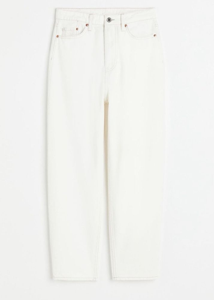 MOM LOOSE FIT ULTRA HIGH ANKLE JEANS