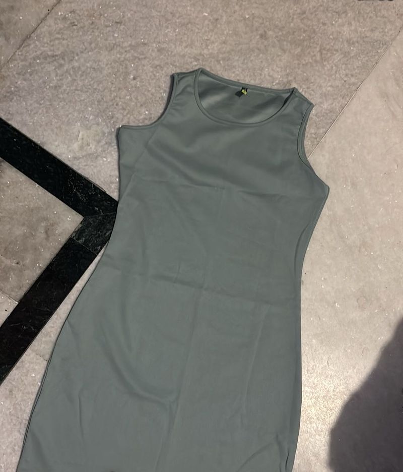 Pastel Green Bodycon Dress (never Used )