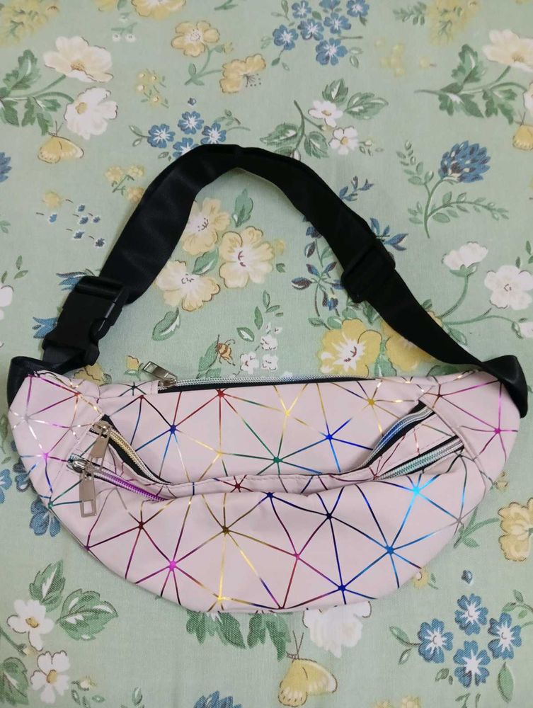 Geometric Waist Bag