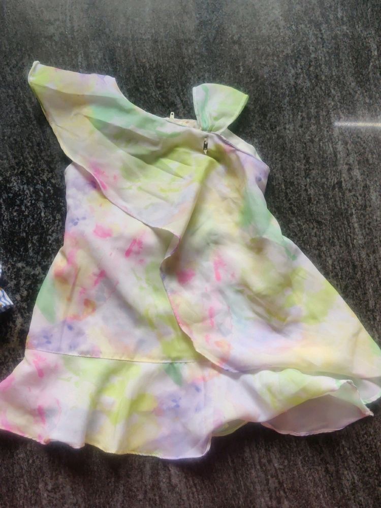 Colourful Beach/Party Frock For Babygirl