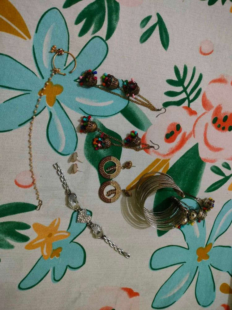 Used Jwellery Combo Of 6