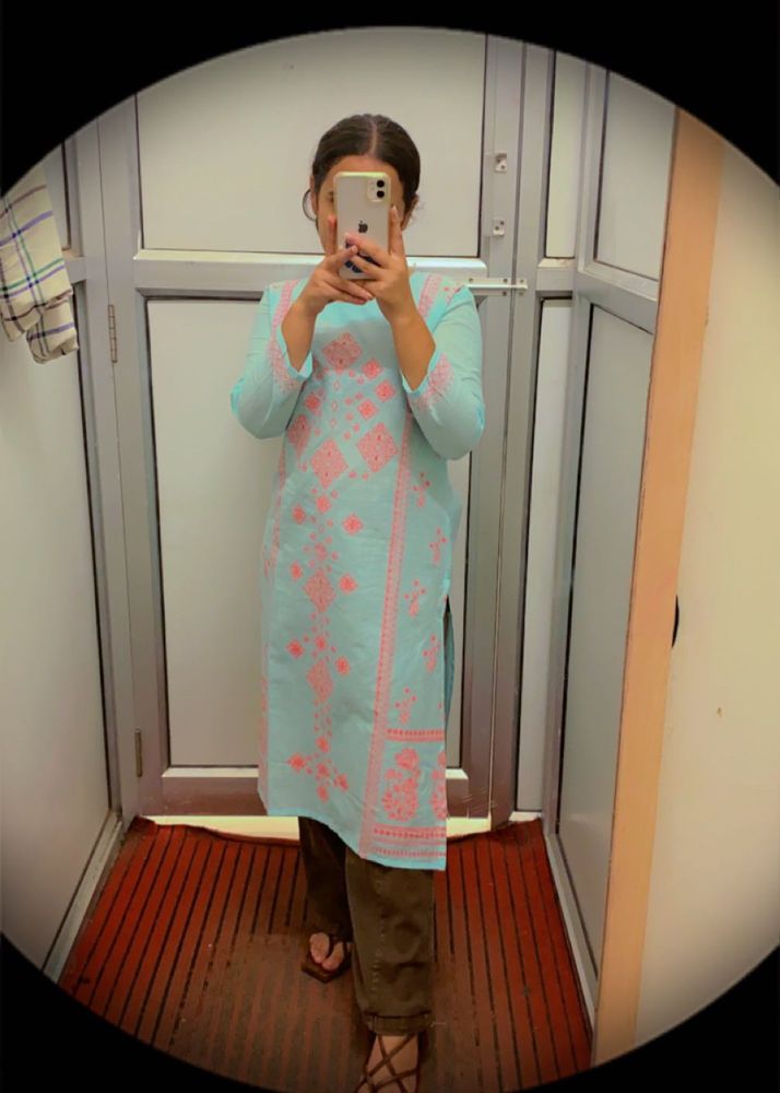 Light Blue Kurta