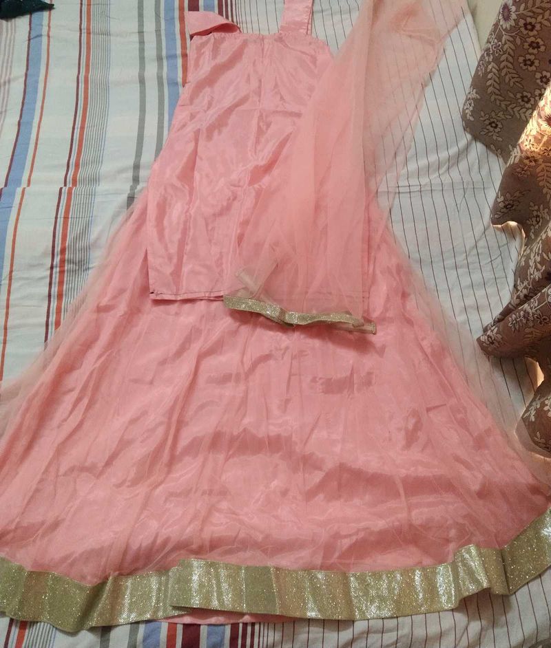 Pink Lehenga Set