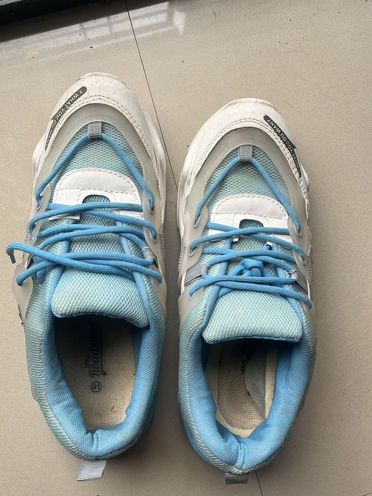 Stylish Blue Sneakers