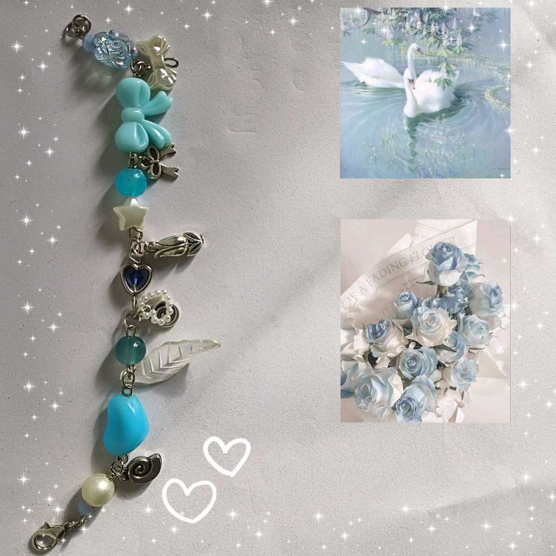 Kawaii Pastel Blue Bracelets