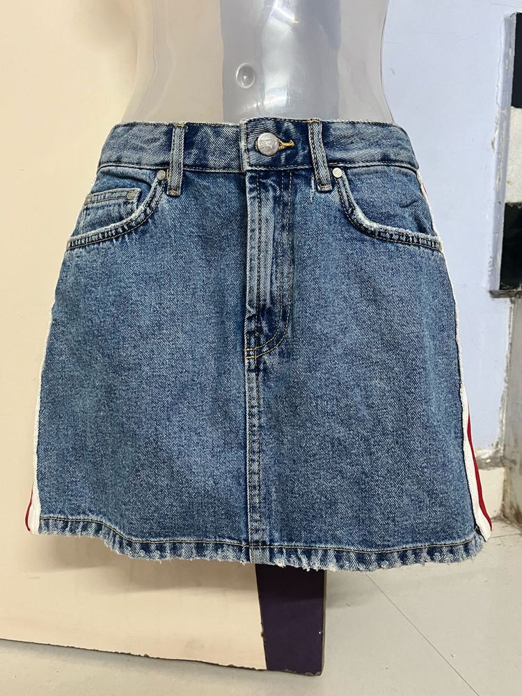 Authentic Denim Mini Skirt