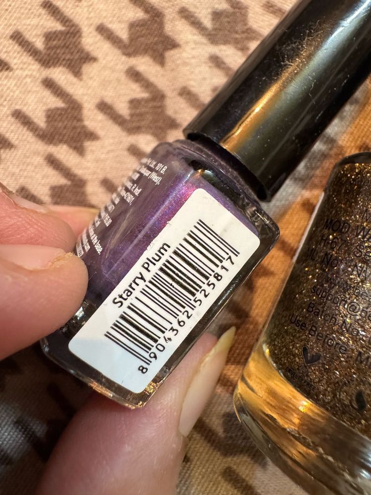 Starry Plum Nail Polish