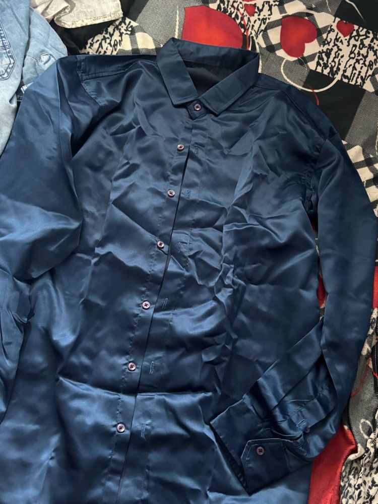 Navy Blue Shirt
