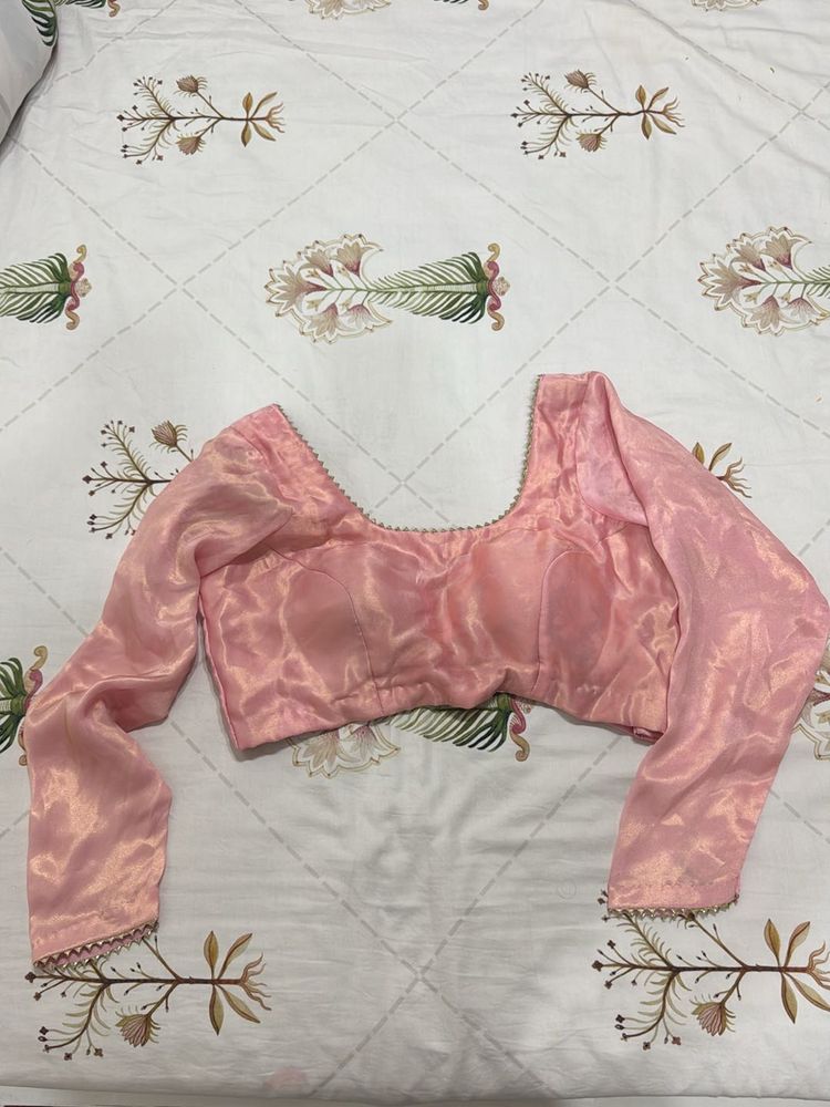 Blush coral Skirt And Choli