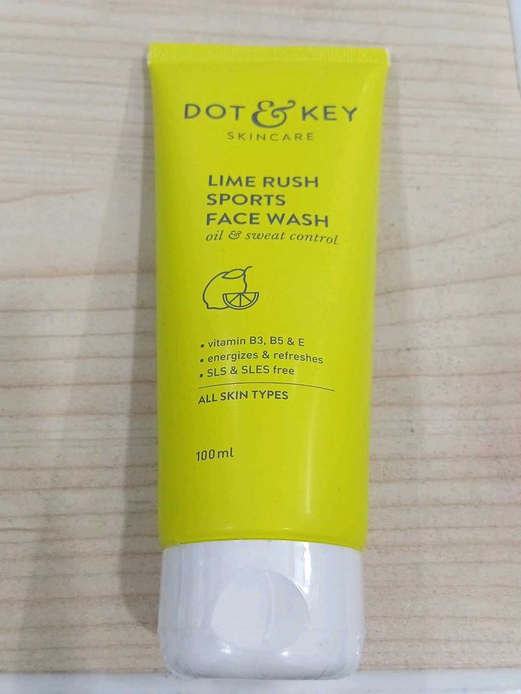 Dot &amp; Key Lime Rush Sports Face Wash