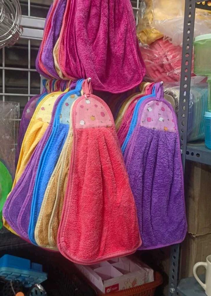 Colorful Hanging Towels