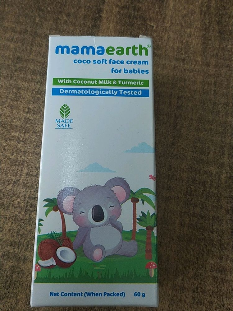 Mamaearth Coco Soft Face Cream For Babies 60g
