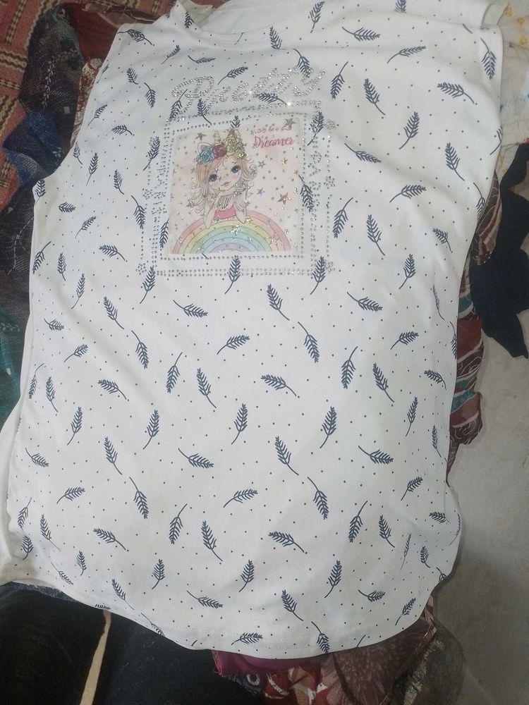 White Barbie Top