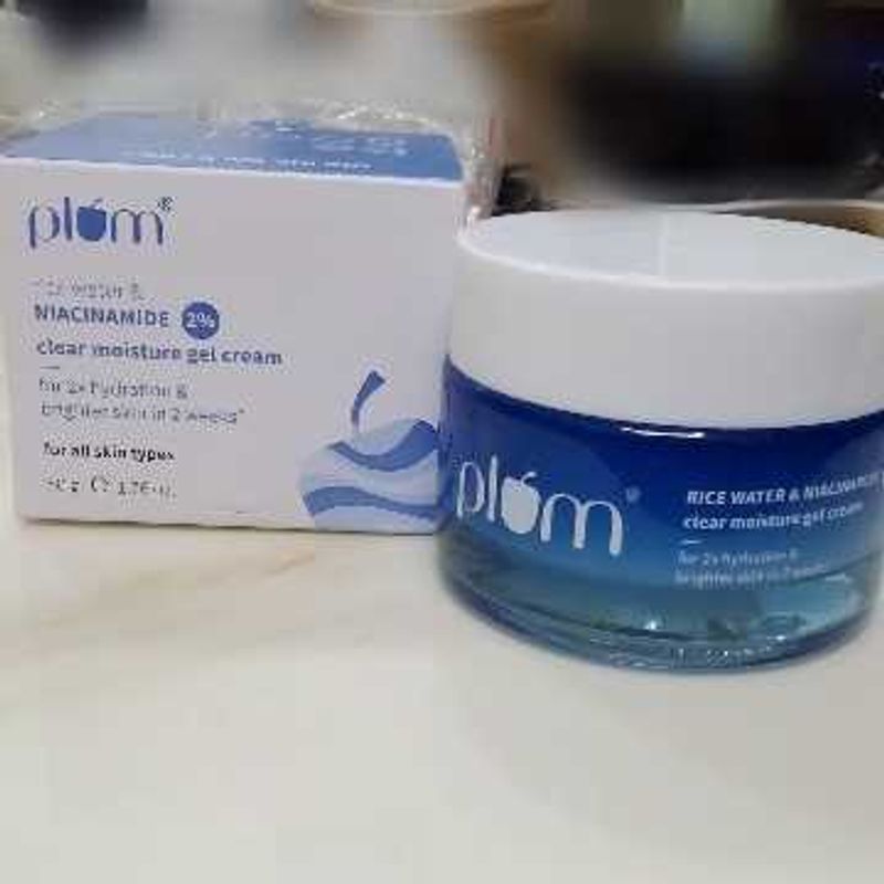 Plum Rice Water Gel Cream