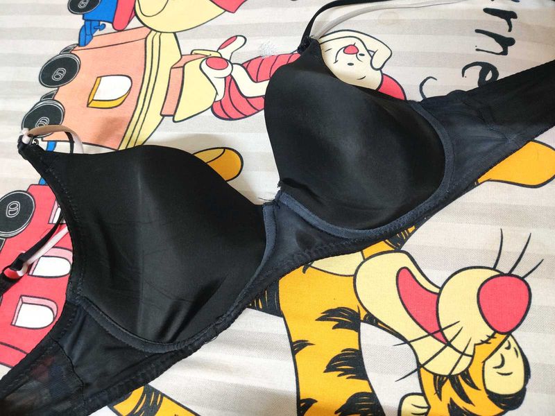 Heavily Padded Black Bra (Mostly U***)