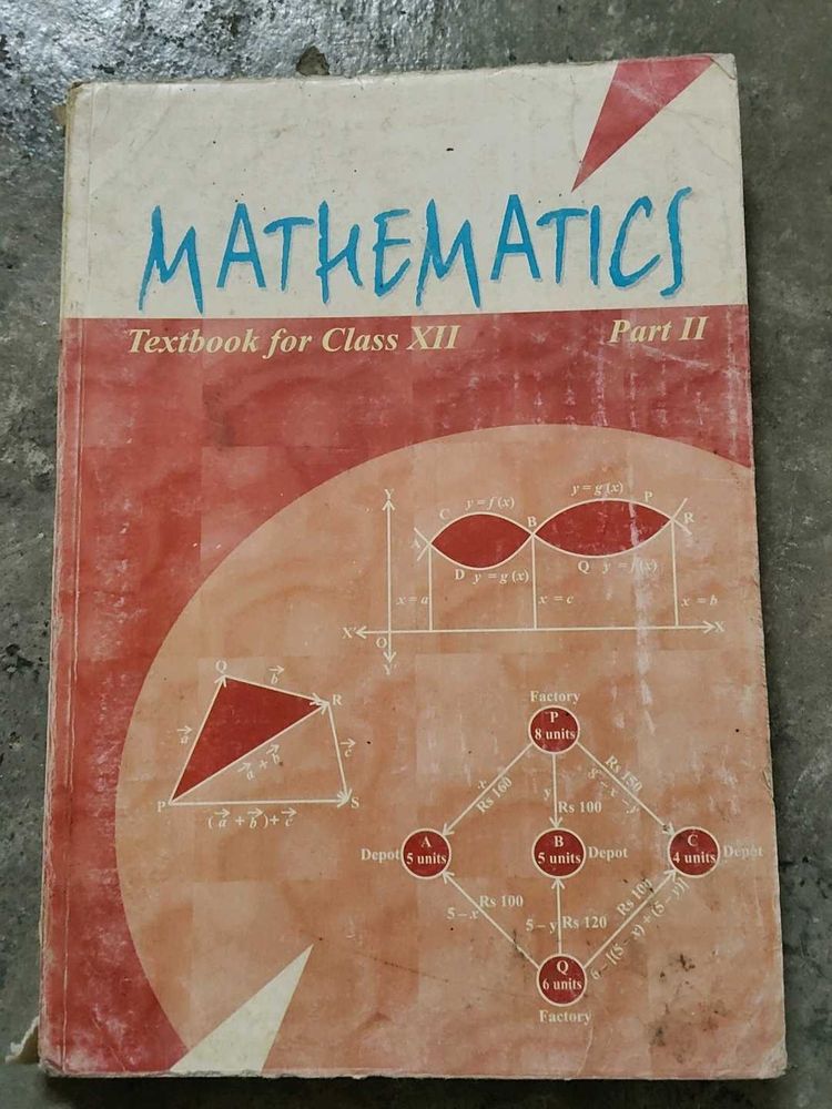 Class XII Mathematics Textbook Part II