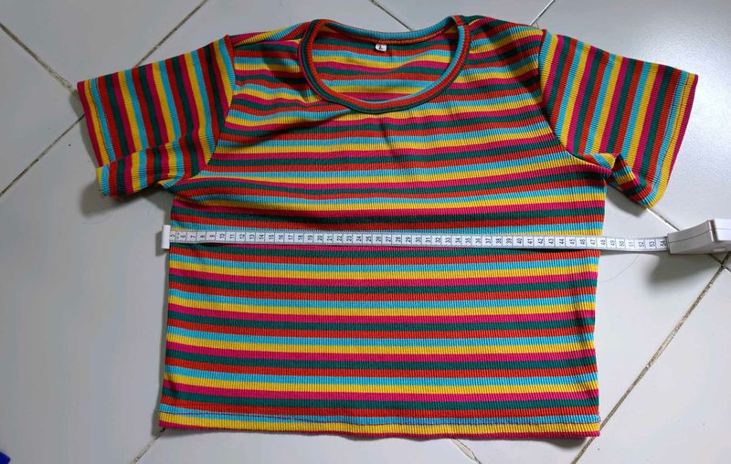 Striped Tee tshirts croptops