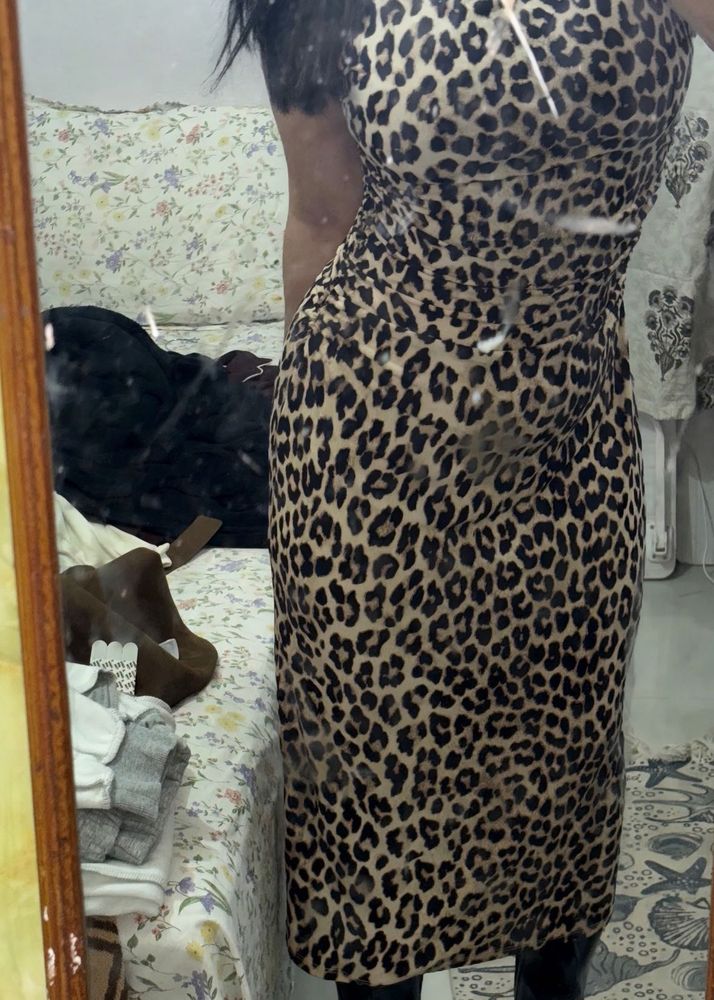 Leopard Print Bodycon Dress