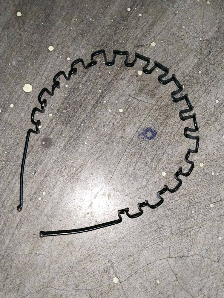 Black Metal Hair Band