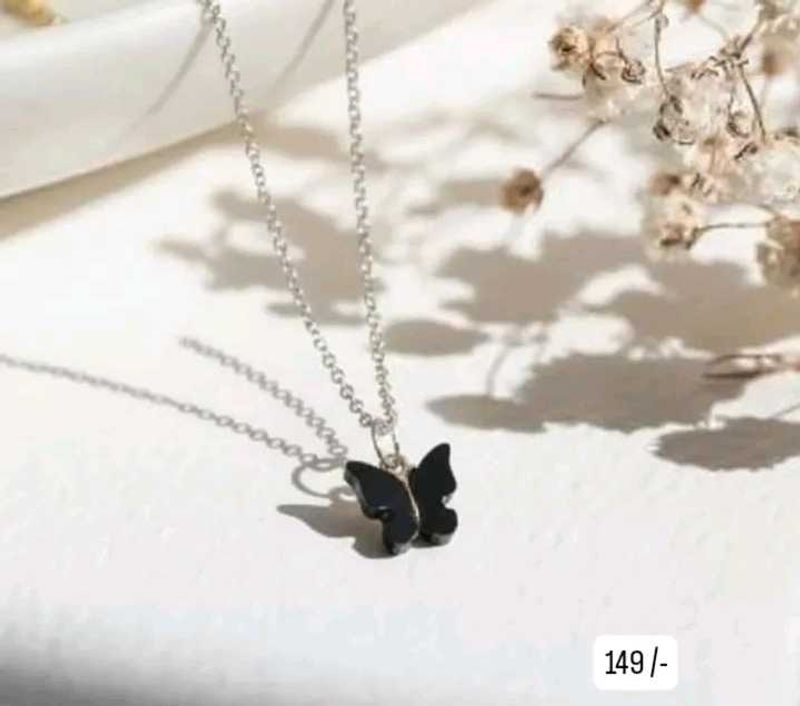 Butterfly Pendant Necklace