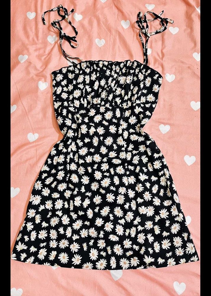 Daisy Print Mini Sundress
