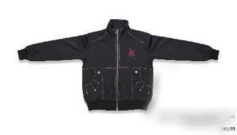 Stylish Black Bomber Jacket