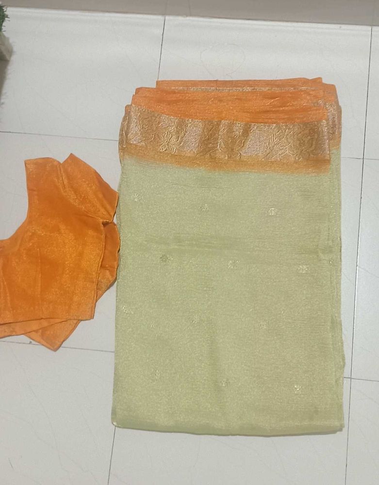 Elegant Saree with Blouse Piece