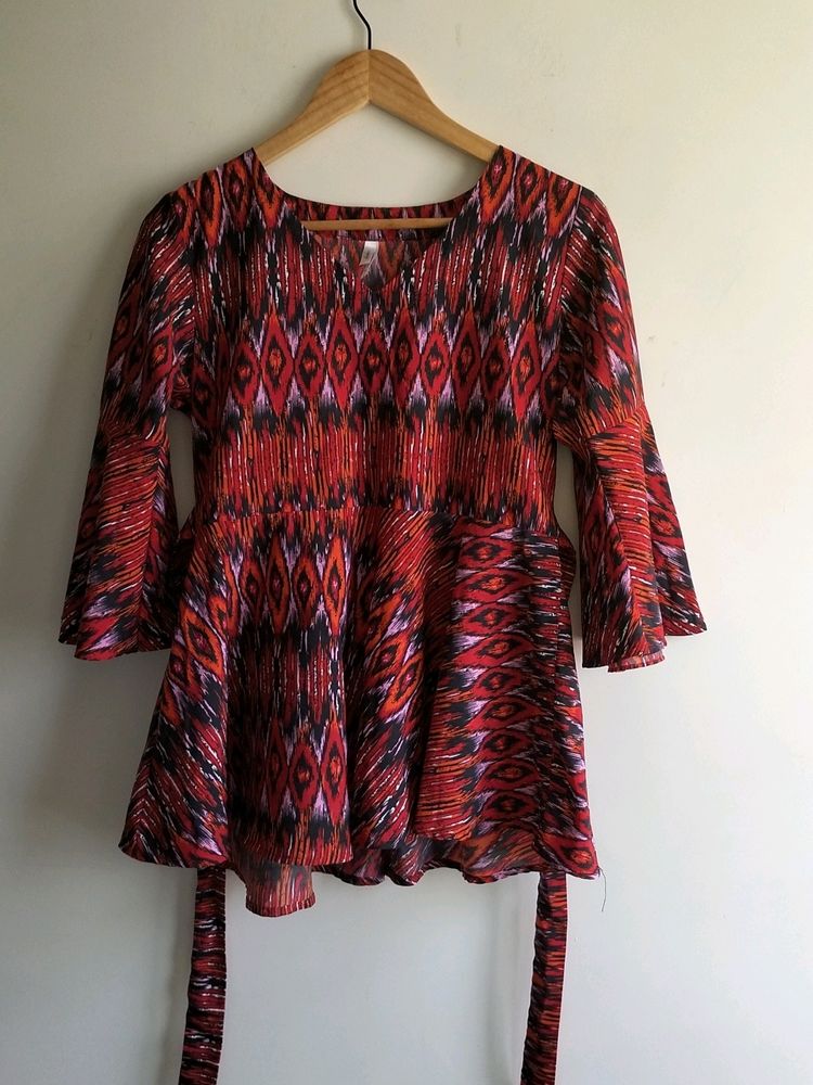 Beautiful Ikkat Printed Top