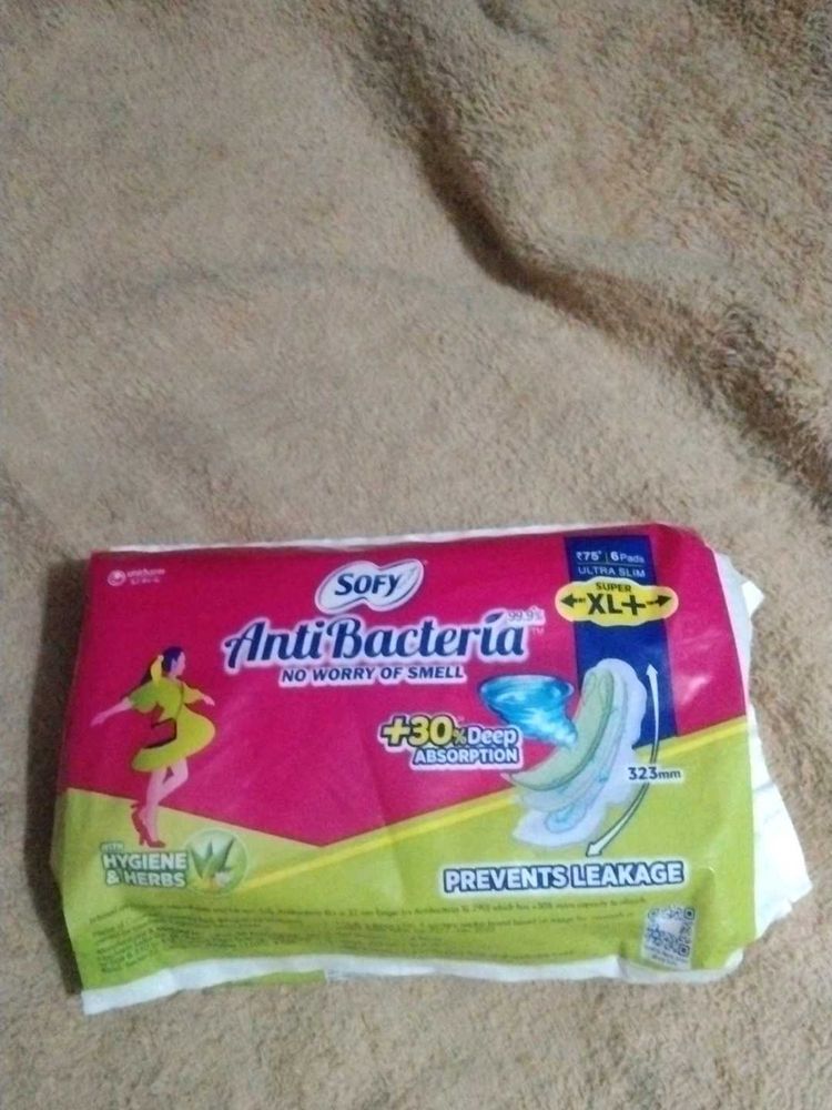 SOFY Antibacterial XL+ Pads