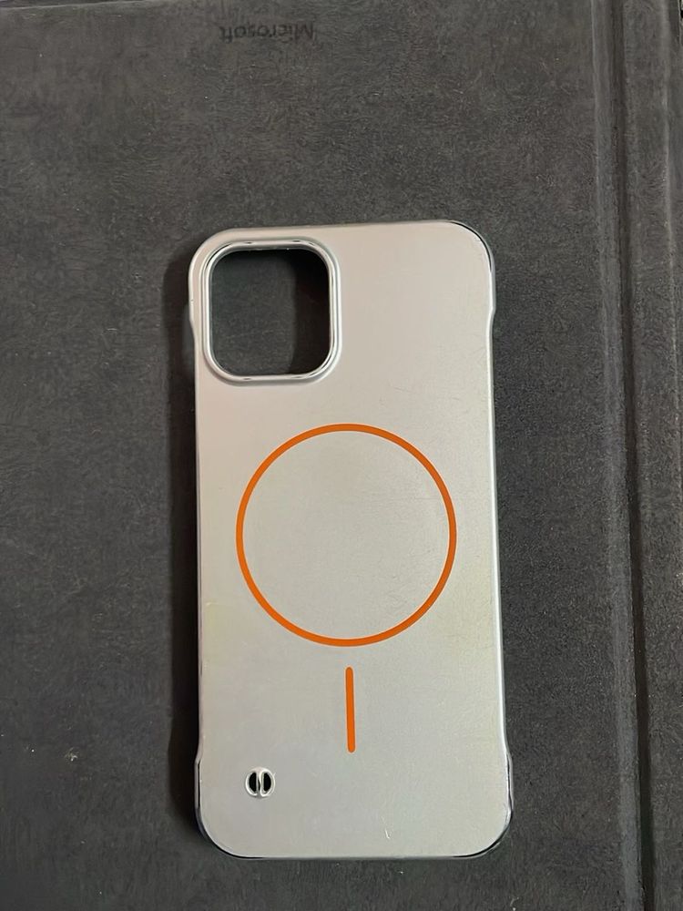 iPhone 12 back cover with magnetic charging