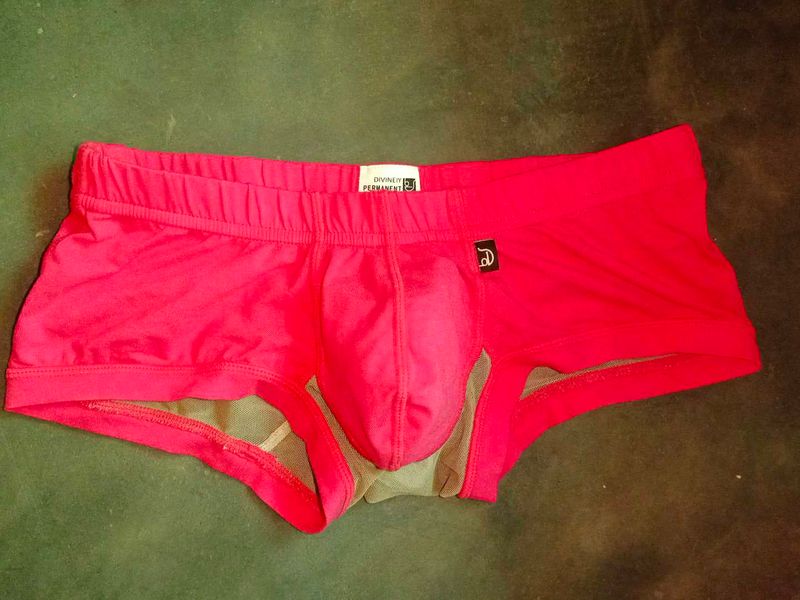 Red Divine Permanent Briefs