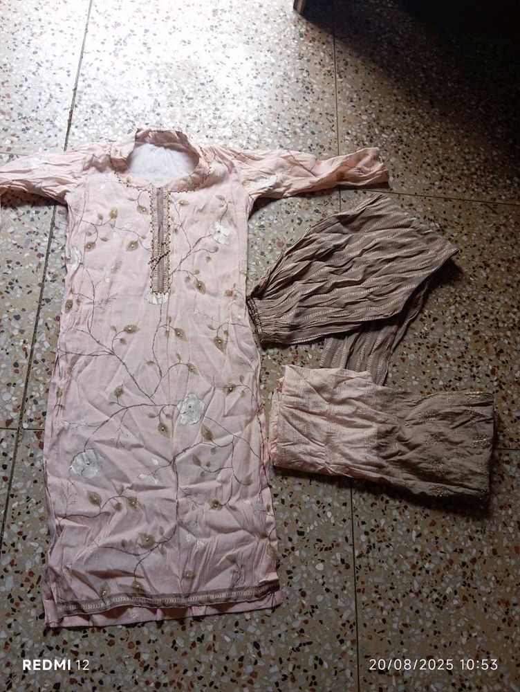 Elegant Kurti Pant Set