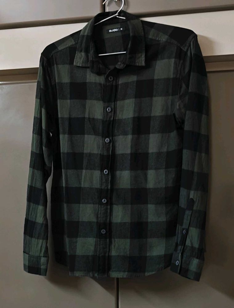 Checked Flannel Shirt