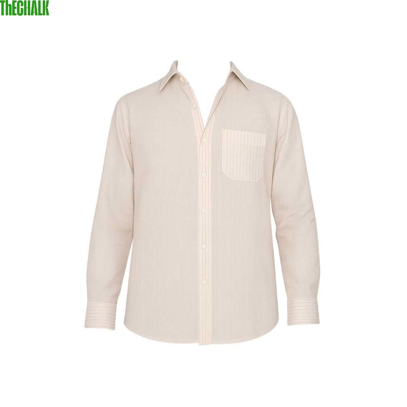 Men's Linen Striped Shirt