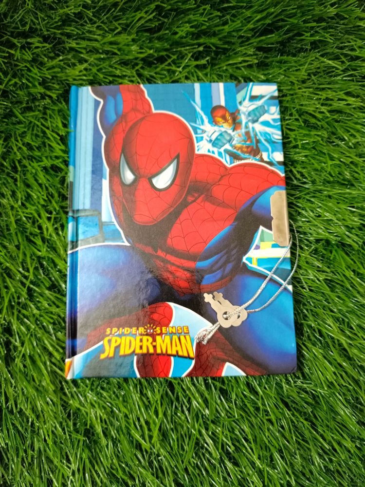 Spiderman Lock Diary