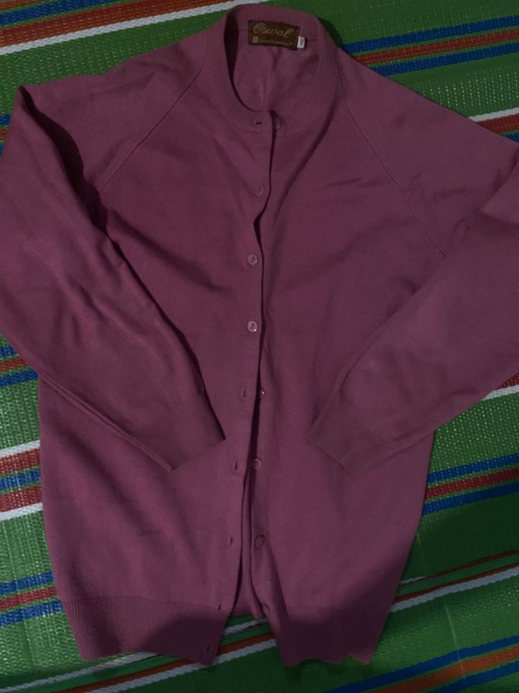 Oswal Pink Sweater