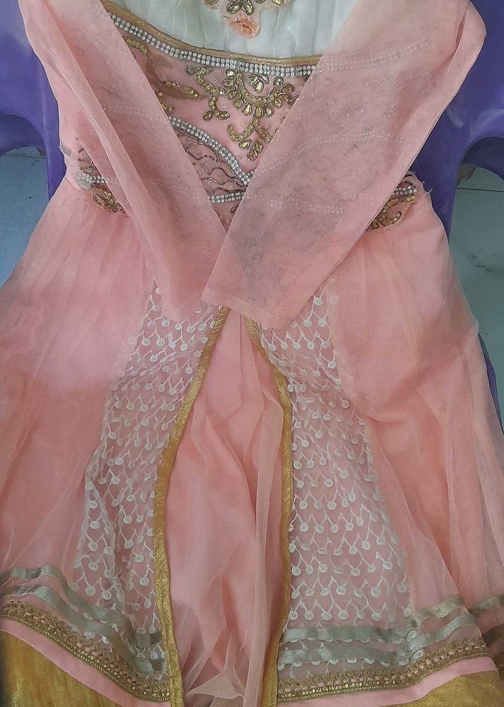 Pink frok for 10 to12 years old girl