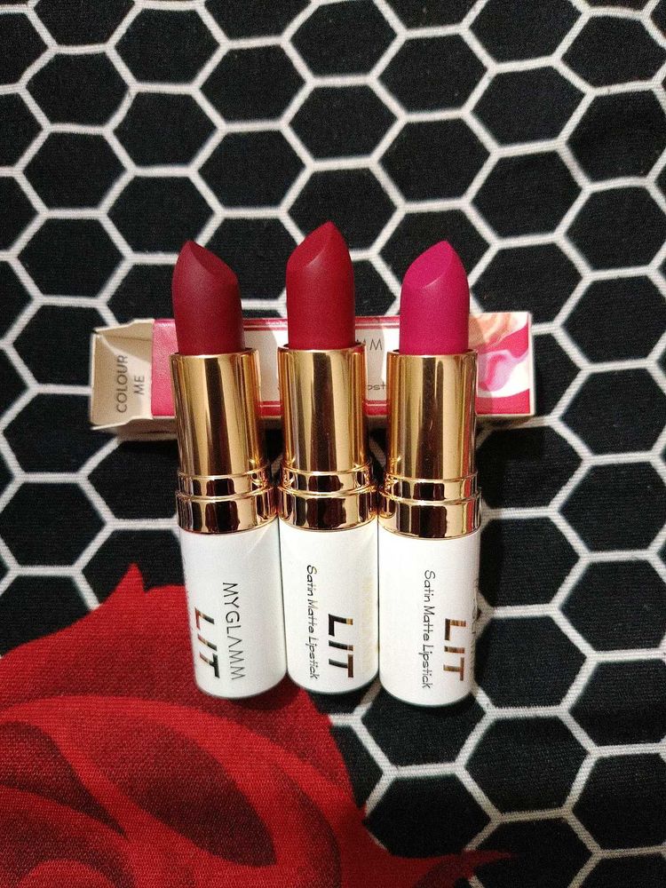 Pack Of 3 Lipstick