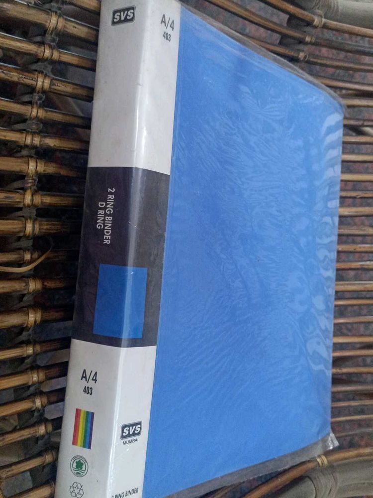 Blue A4 Binder