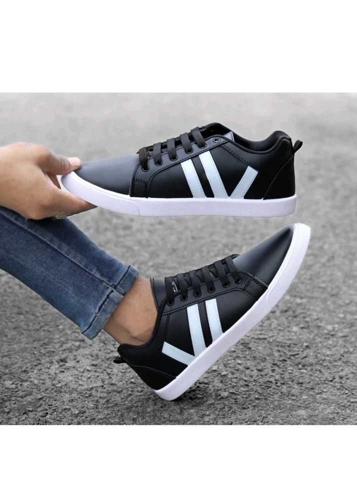 Stylish Black Sneaker lightweight comfy summer sne