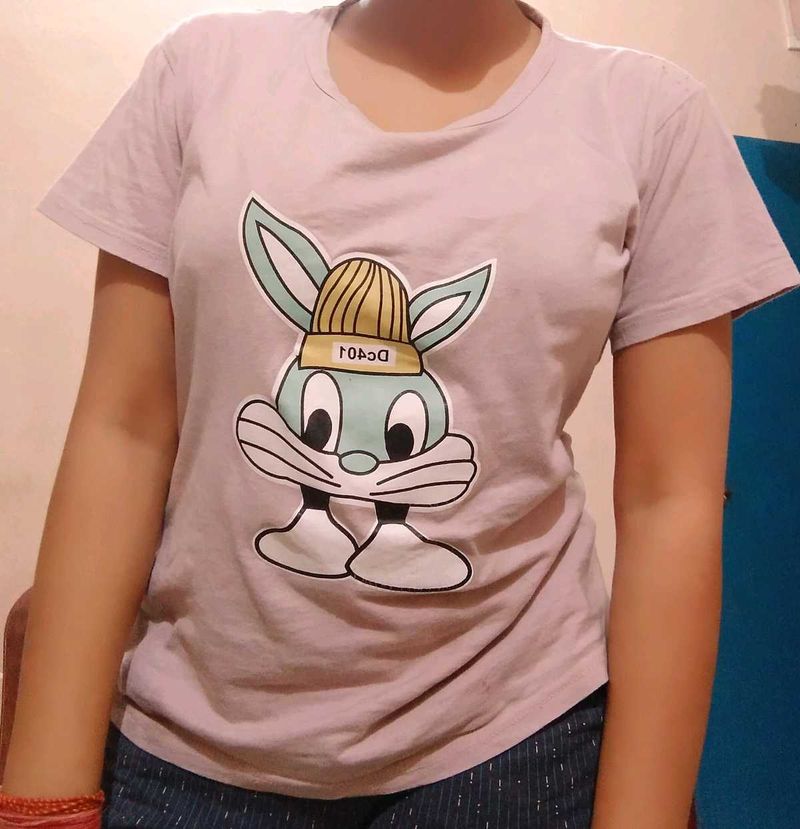Light Pink Tshirt Women 👕