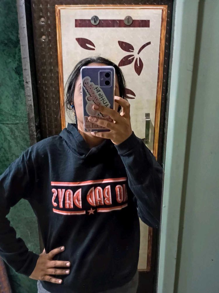 Graphic Print Hoodie