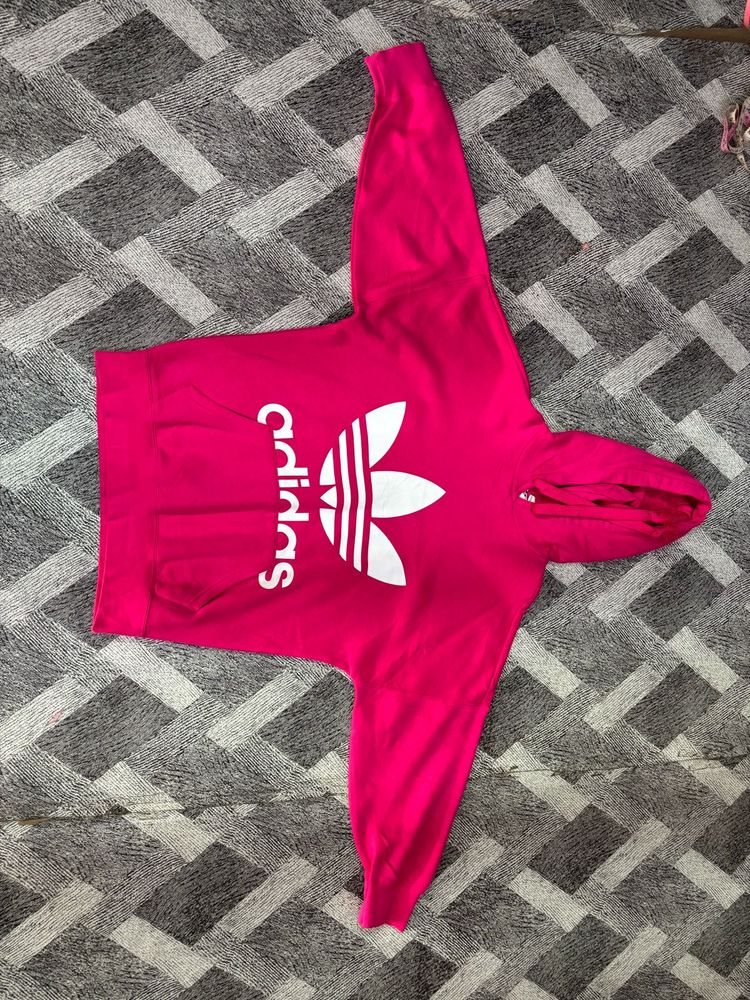 Adidas Pink Hoodie