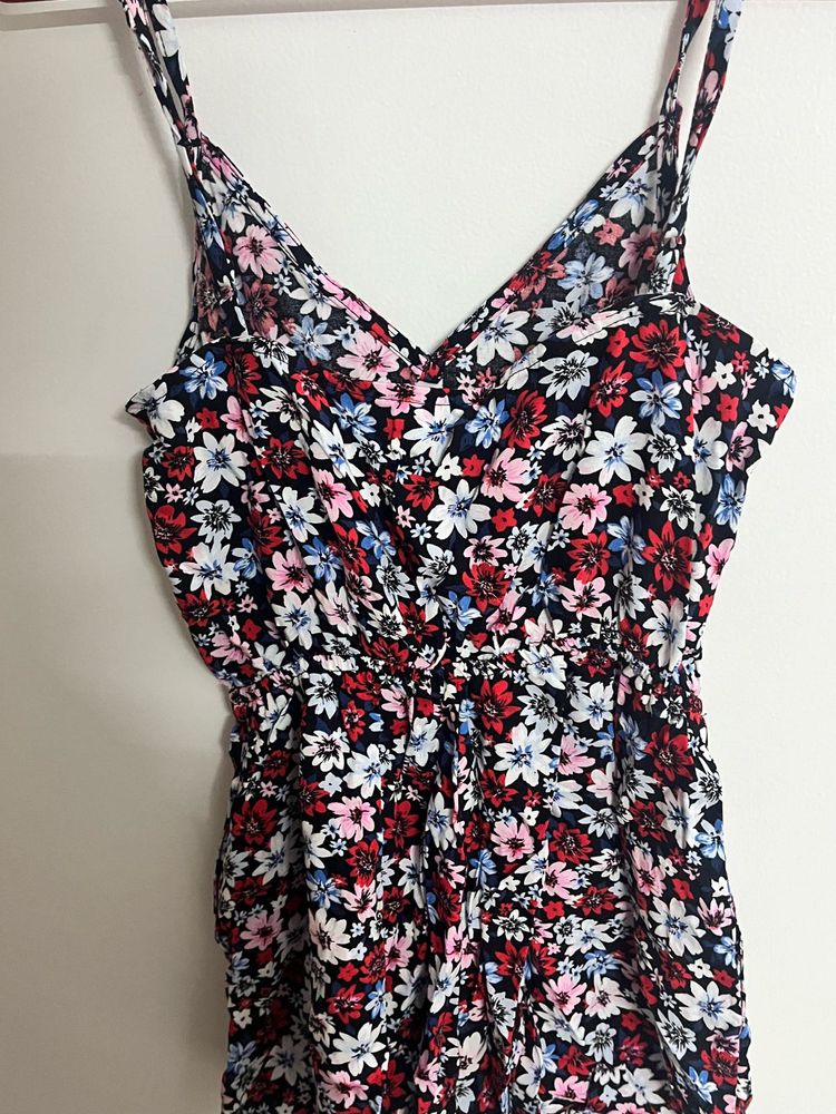 H&amp;M Floral Print Romper