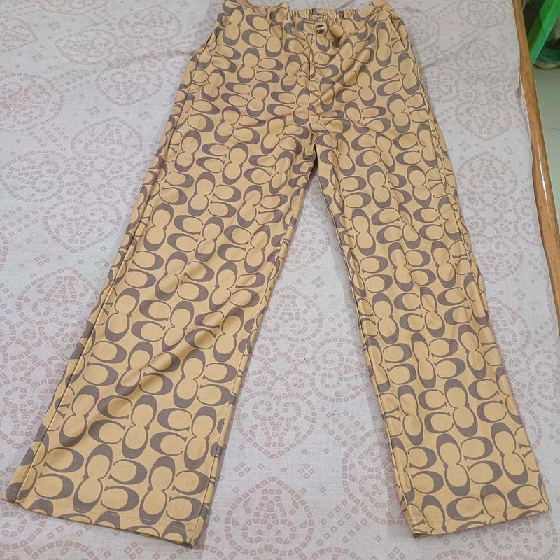 Coach Print Pants