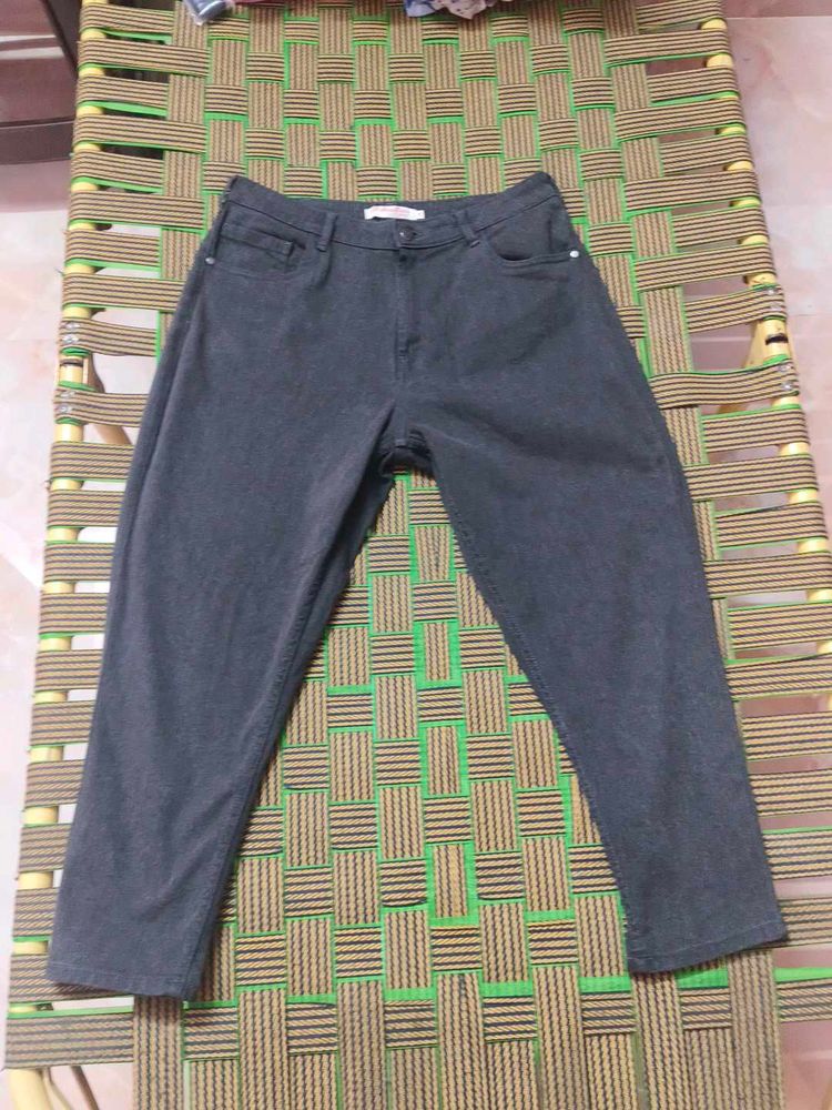 Gray Denim Jeans