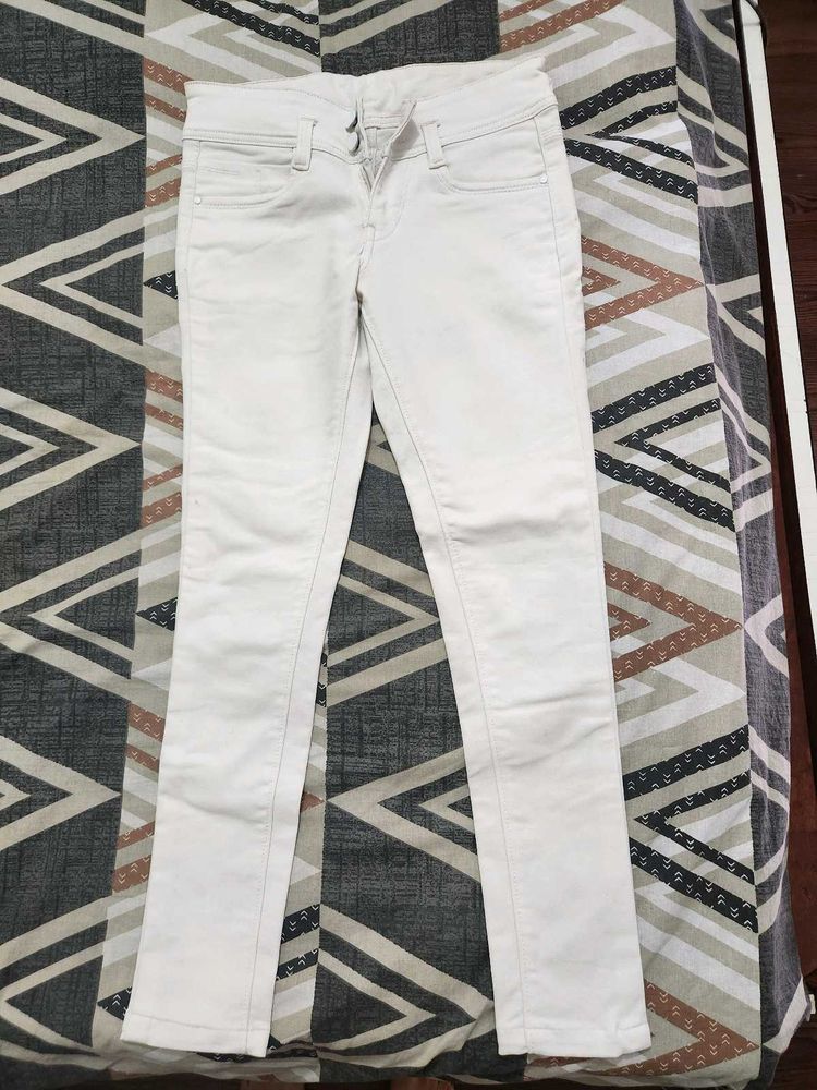Skinny White Jeans
