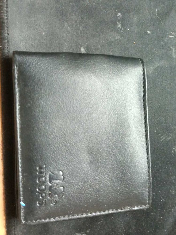 Classic Black Leather Wallet