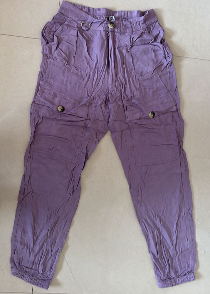 Lilac  Cargo Pants